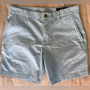 EUC 🌊 Vineyard Vines Breaker Shorts – Light Blue | Men’s 32 | Stretch Cotton 🏌️